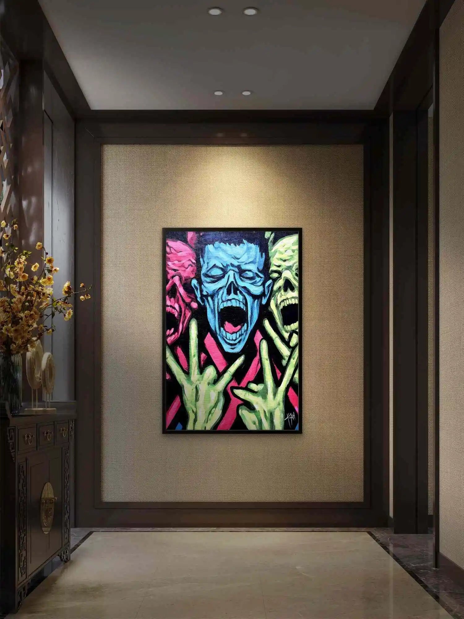 Chaos Fluorescent - JowArt