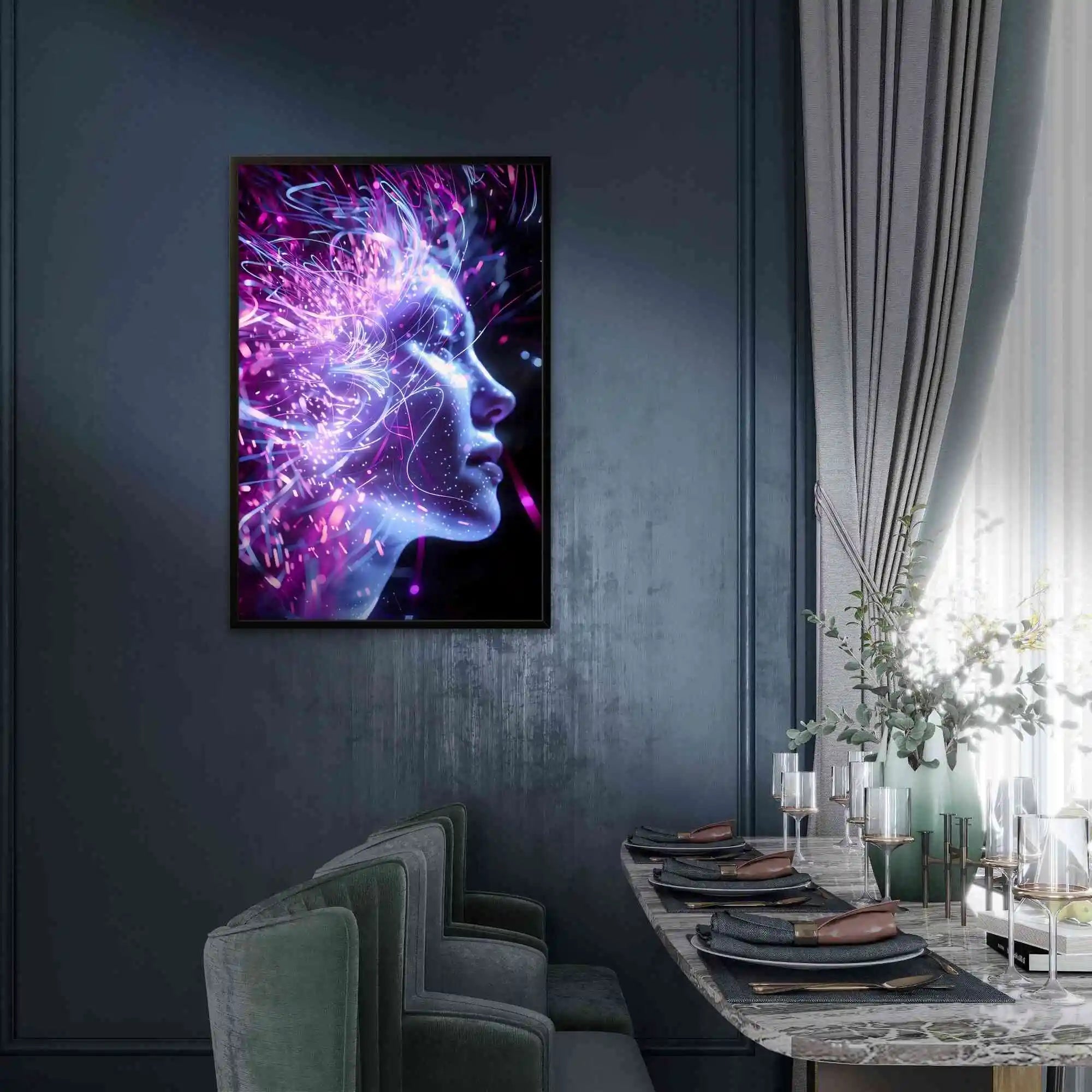 Halo neon - JowArt