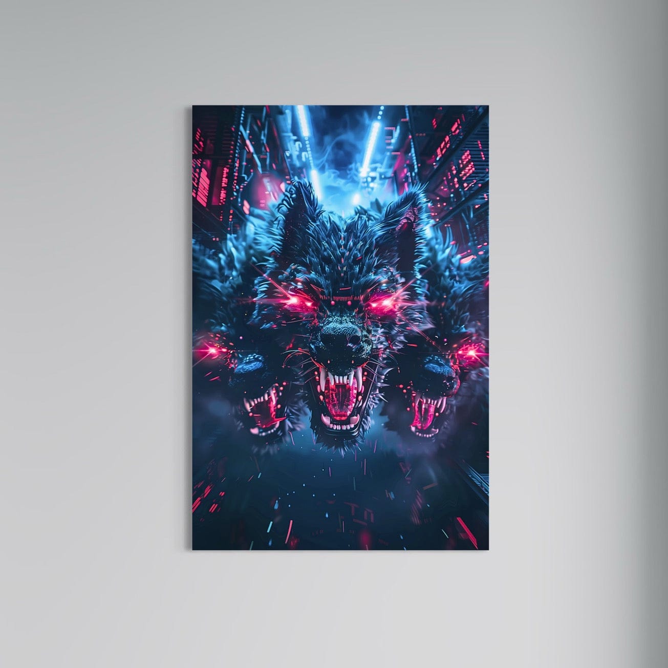 Jowart Print Material 30x45 cm / 12x18″ / Edition ALUMINIUM Alpha Cybernétique