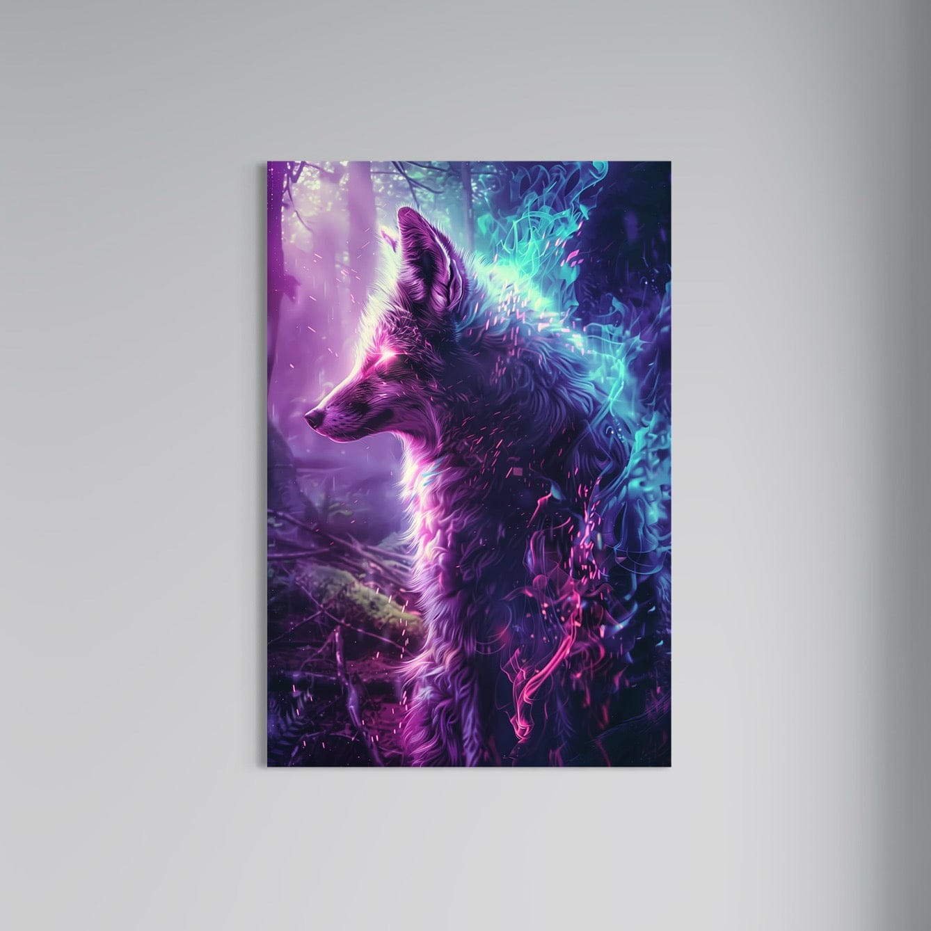 Jowart Print Material 30x45 cm / 12x18″ / Edition ALUMINIUM Aura du Renard