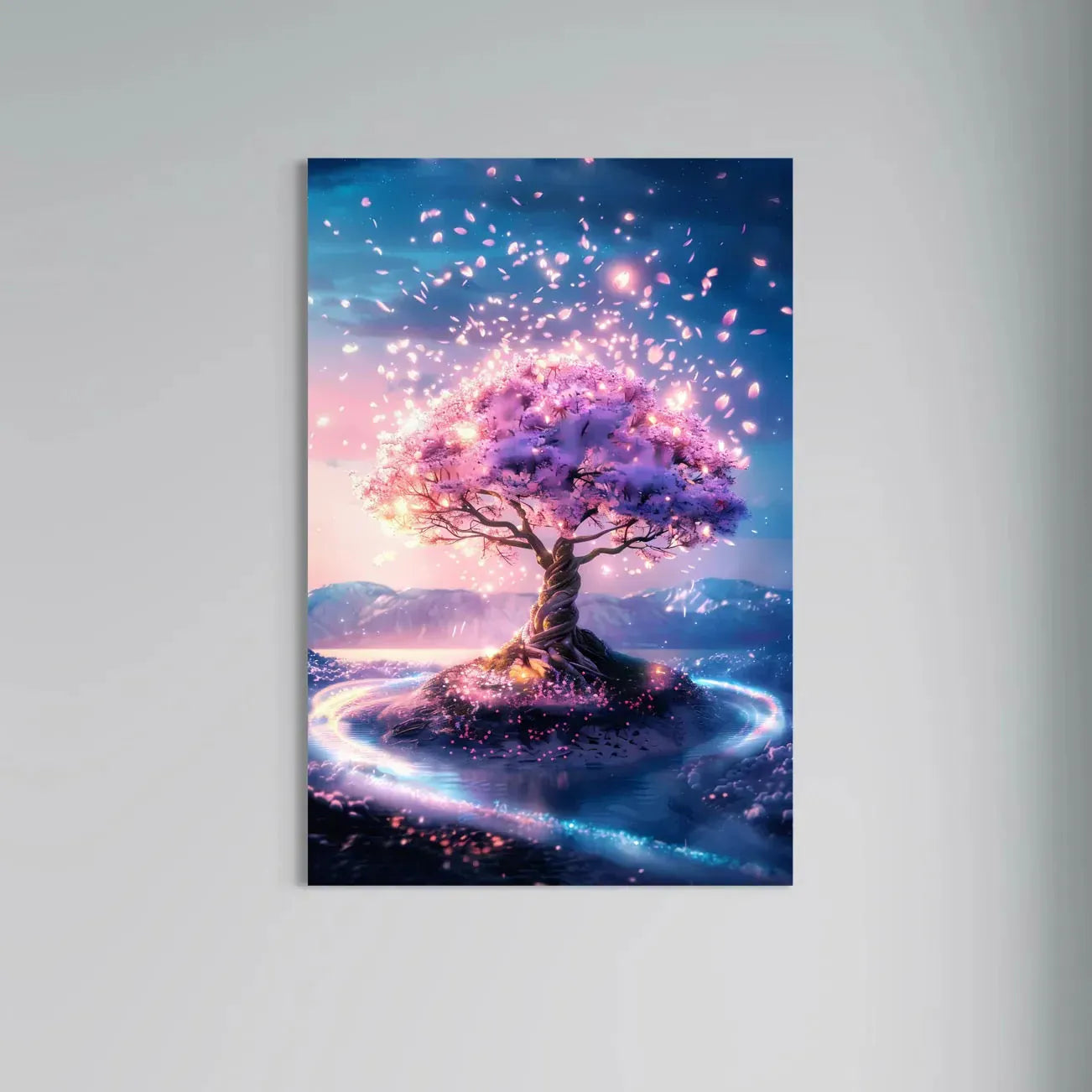 Jowart Print Material 30x45 cm / 12x18″ / Edition ALUMINIUM Brise Florale