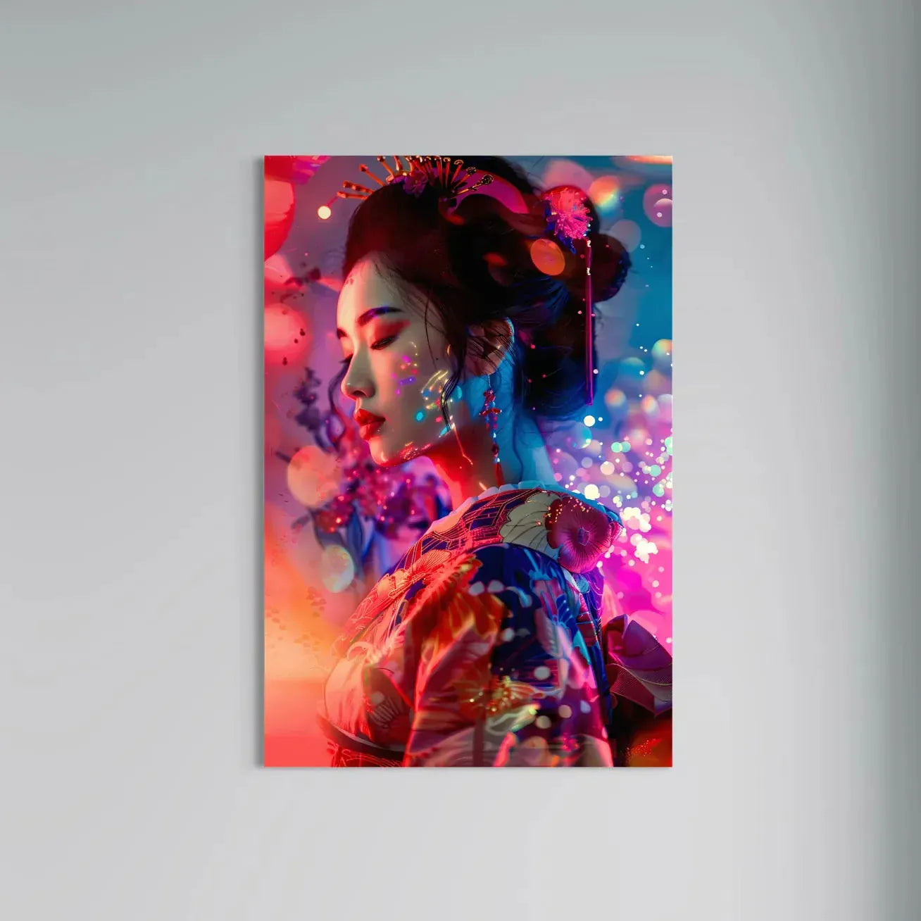 Jowart Print Material 30x45 cm / 12x18″ / Edition ALUMINIUM Éclat de Geisha