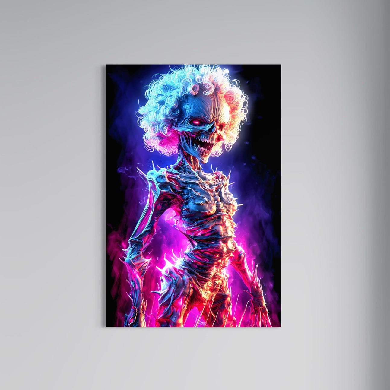 Jowart Print Material 30x45 cm / 12x18″ / Edition ALUMINIUM Éclat Squelettique