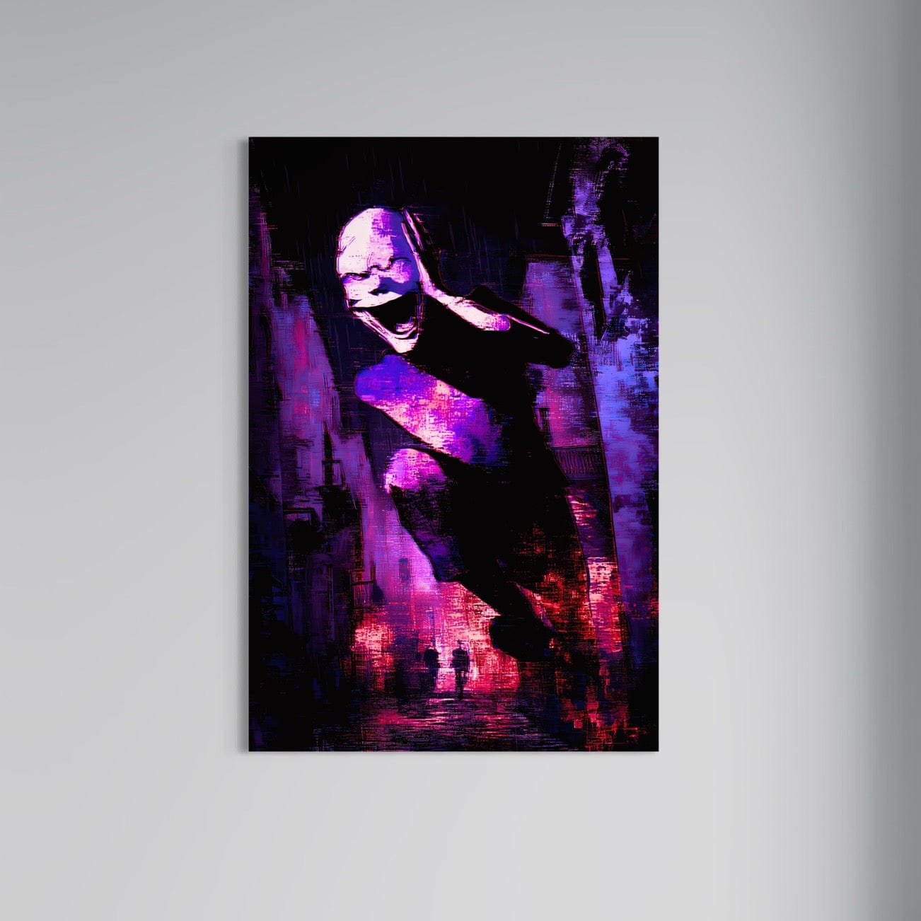 Jowart Print Material 30x45 cm / 12x18″ / Edition ALUMINIUM Hurlement Urbain