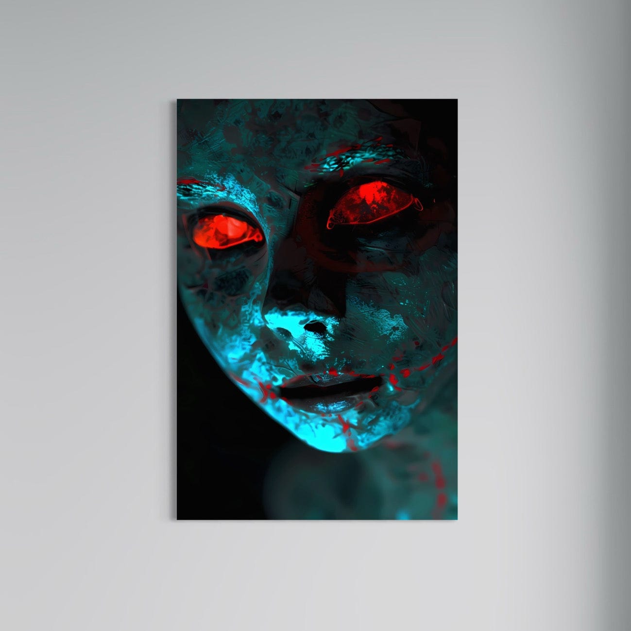 Jowart Print Material 30x45 cm / 12x18″ / Edition ALUMINIUM Lueur Inhumaine