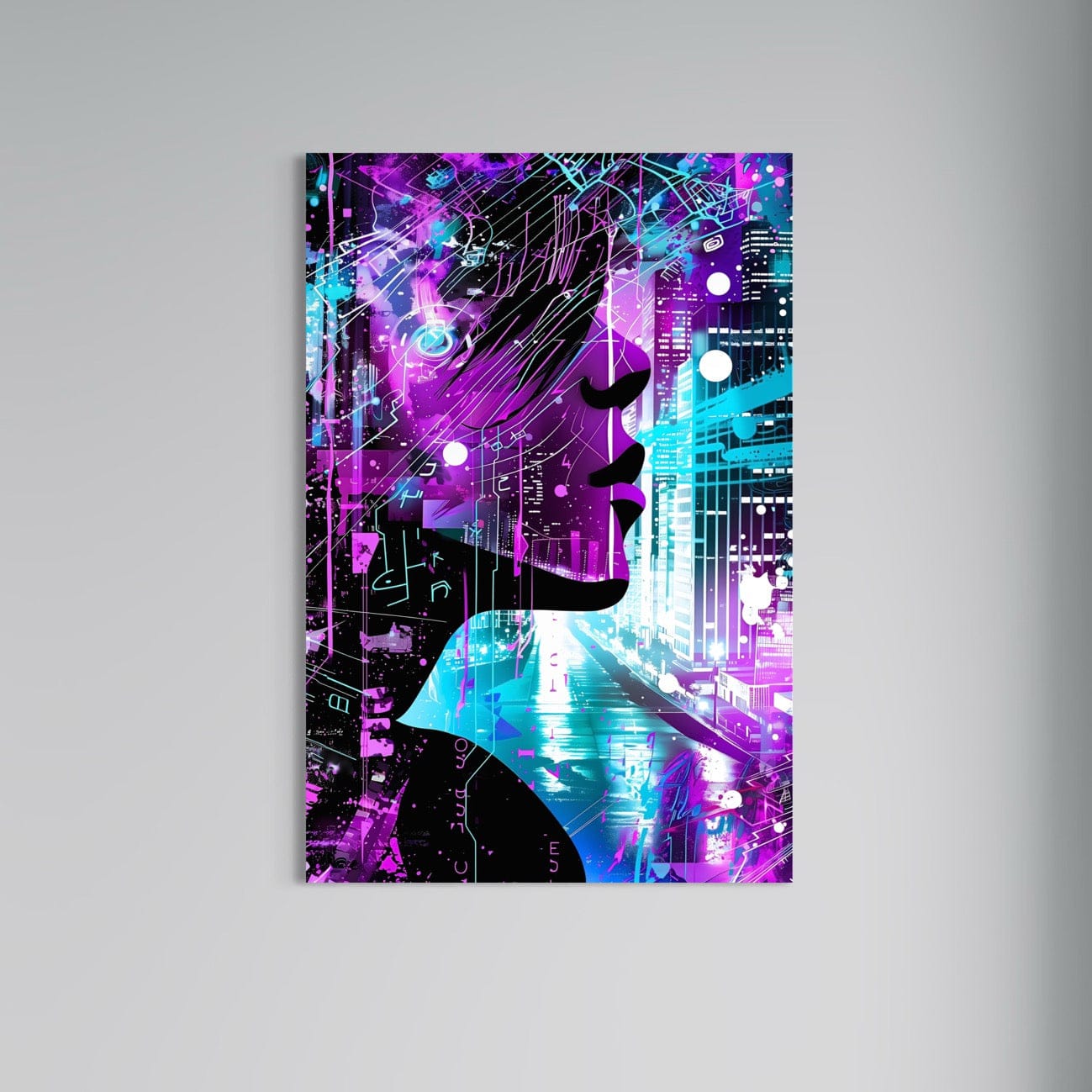 Jowart Print Material 30x45 cm / 12x18″ / Edition ALUMINIUM Symbiose Urbaine