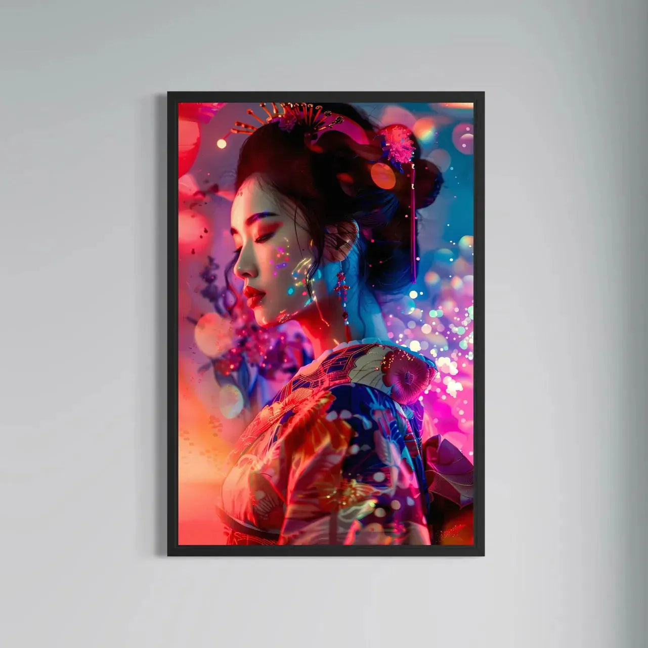 Jowart Print Material 30x45 cm / 12x18″ / Edition CADRE Éclat de Geisha