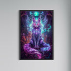 Jowart Print Material 30x45 cm / 12x18″ / Edition CADRE Fauve Céleste