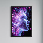 Jowart Print Material 30x45 cm / 12x18″ / Edition CADRE Halo neon