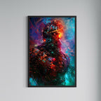 Jowart Print Material 30x45 cm / 12x18″ / Edition CADRE L’Éveil Cybernétique