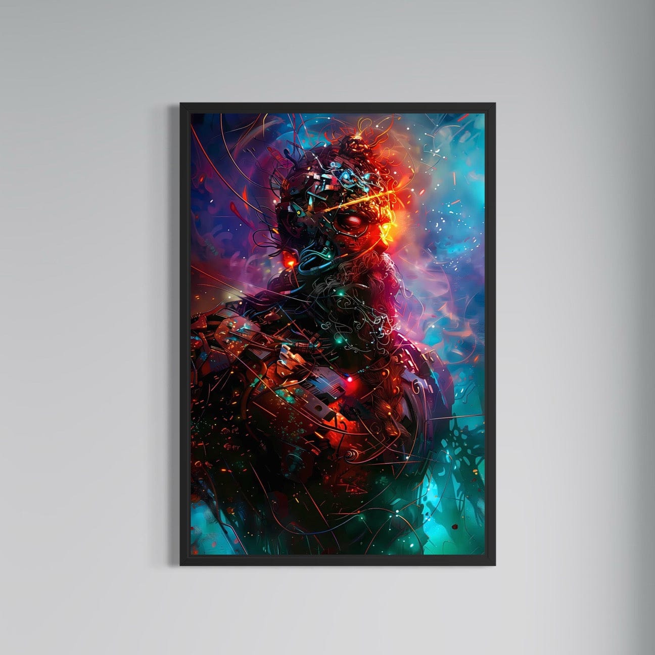 Jowart Print Material 30x45 cm / 12x18″ / Edition CADRE L’Éveil Cybernétique