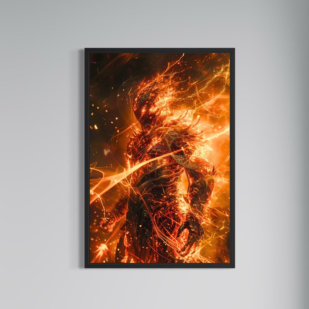 Jowart Print Material 30x45 cm / 12x18″ / Edition CADRE L’Incandescente Fureur