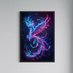 Jowart Print Material 30x45 cm / 12x18″ / Edition CADRE L’Oiseau d’Éternité