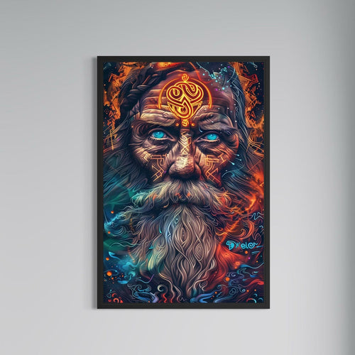 Jowart Print Material 30x45 cm / 12x18″ / Edition CADRE Le Regard d’Odin