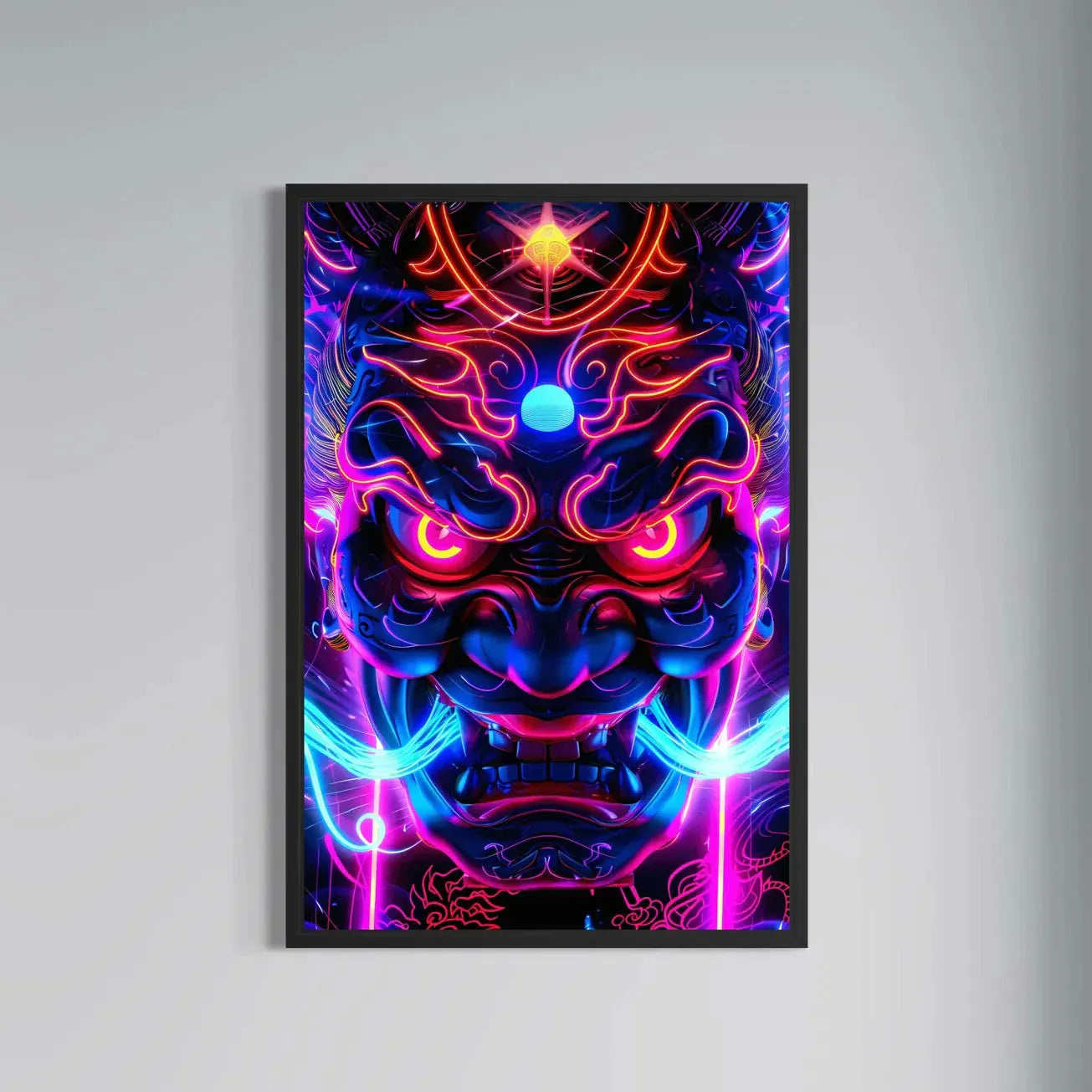 Jowart Print Material 30x45 cm / 12x18″ / Edition CADRE Masque Étoilé