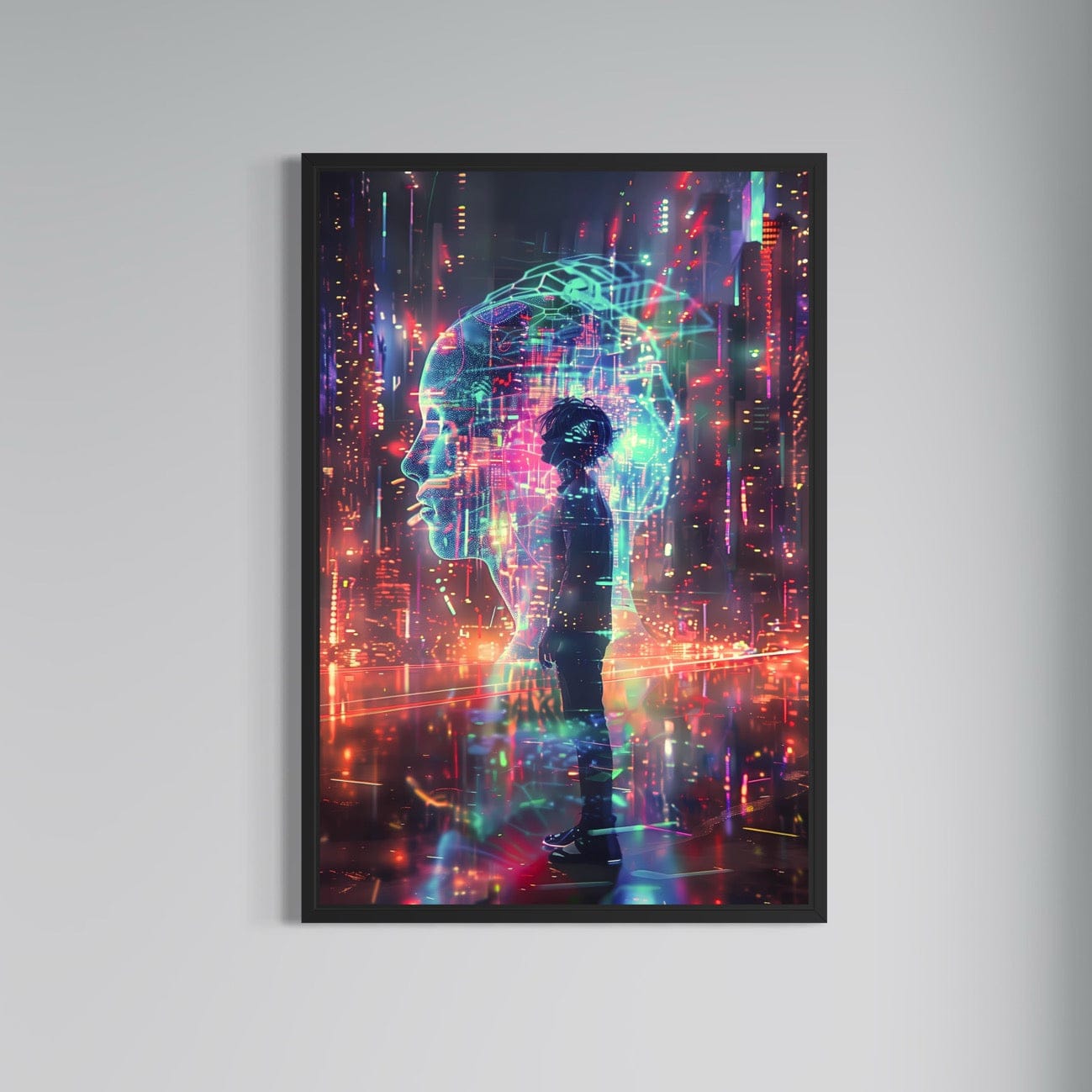 Jowart Print Material 30x45 cm / 12x18″ / Edition CADRE Rencontre Holographique