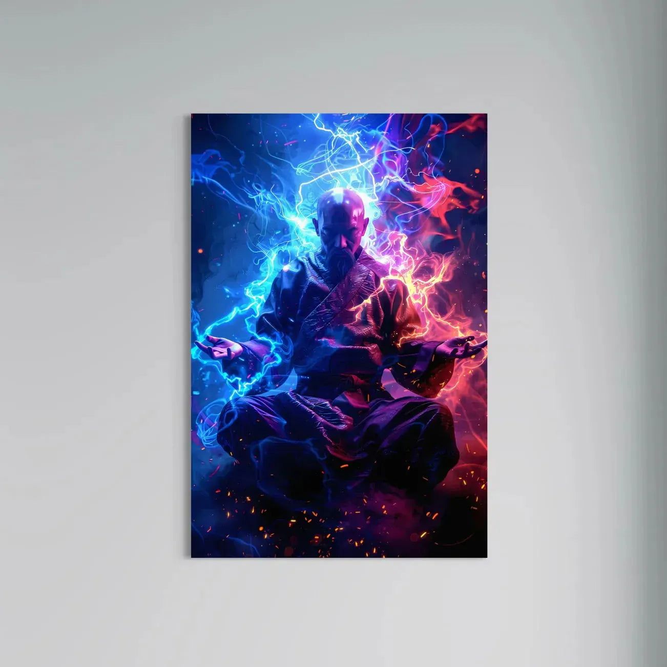 Jowart Print Material 50x70 cm / 20x28″ / Edition ALUMINIUM Gardien des Lumières