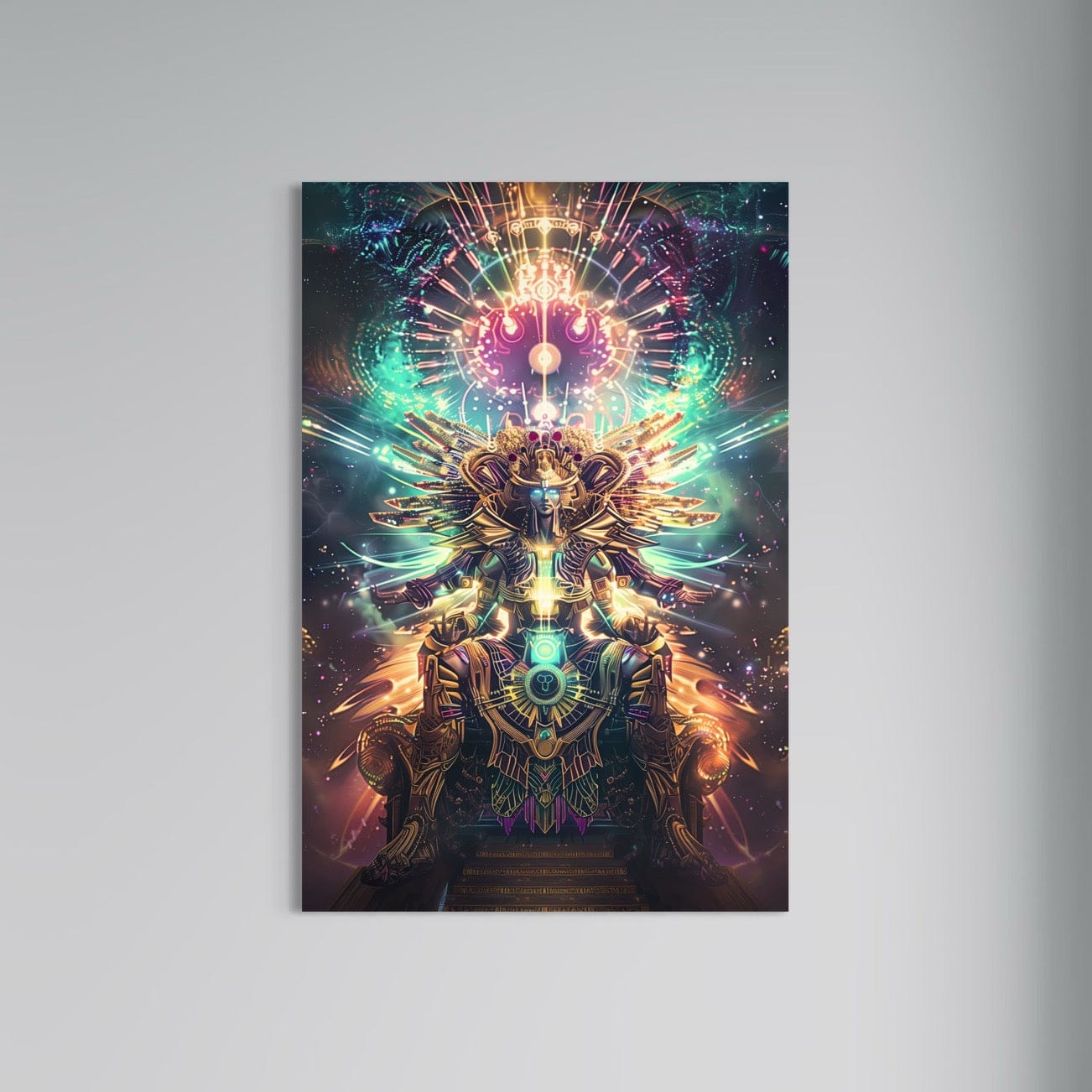 Jowart Print Material 50x70 cm / 20x28″ / Edition ALUMINIUM Le Souverain Cosmique