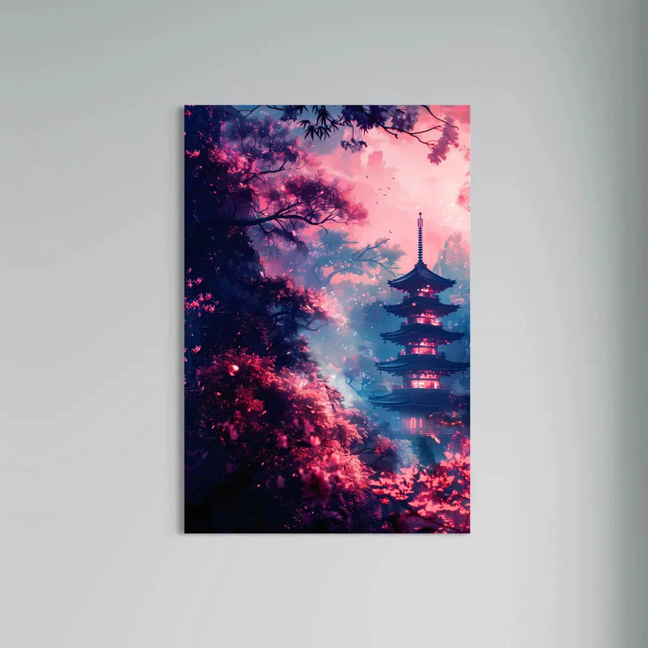 Jowart Print Material 50x70 cm / 20x28″ / Edition ALUMINIUM Sakura Éthérée