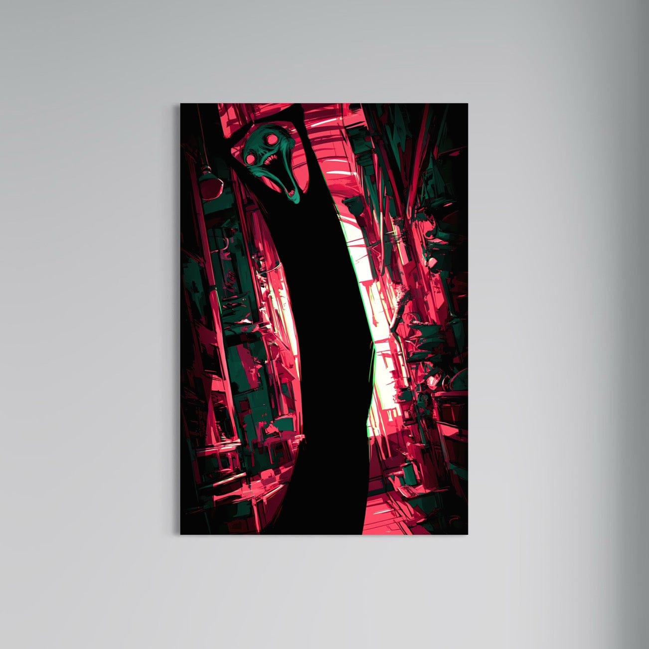 Jowart Print Material 50x70 cm / 20x28″ / Edition ALUMINIUM Silhouette Hurlante