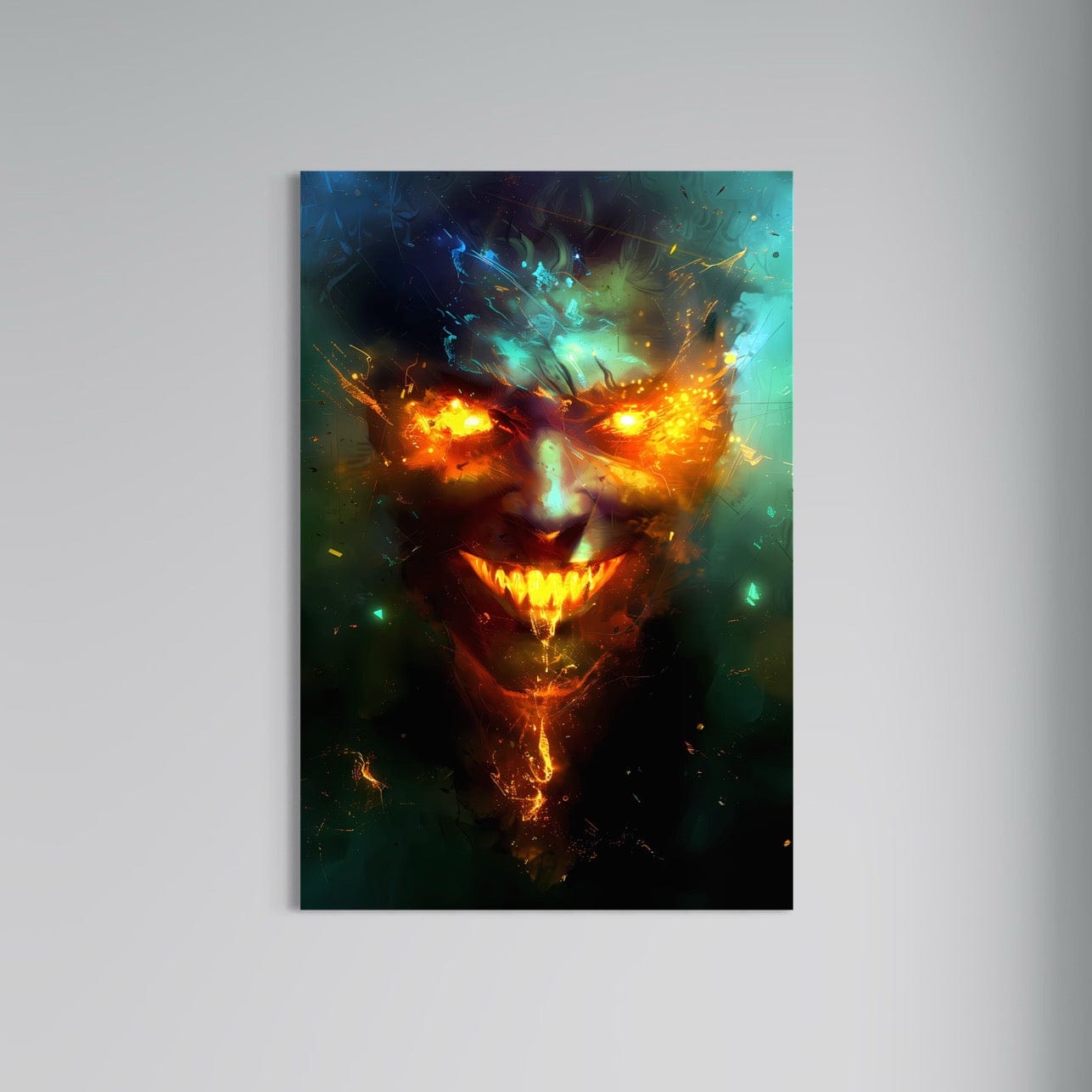 Jowart Print Material 50x70 cm / 20x28″ / Edition ALUMINIUM Sourire Déchaîné