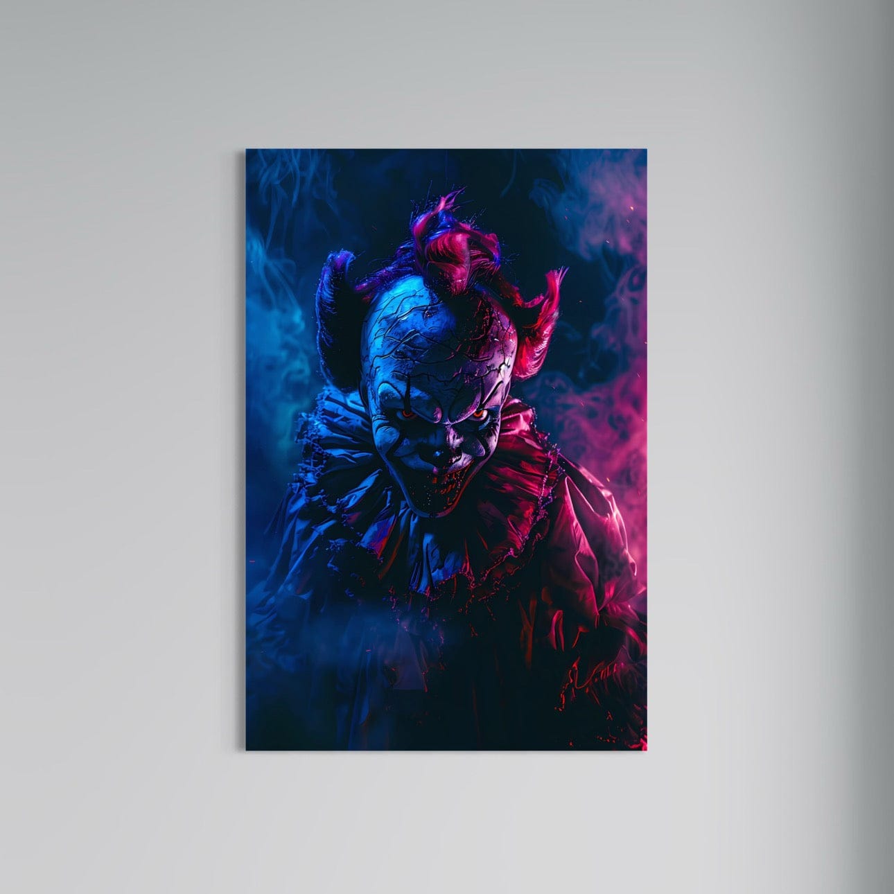 Jowart Print Material 70x100 cm / 28x40″ / Edition ALUMINIUM Clown Infernal