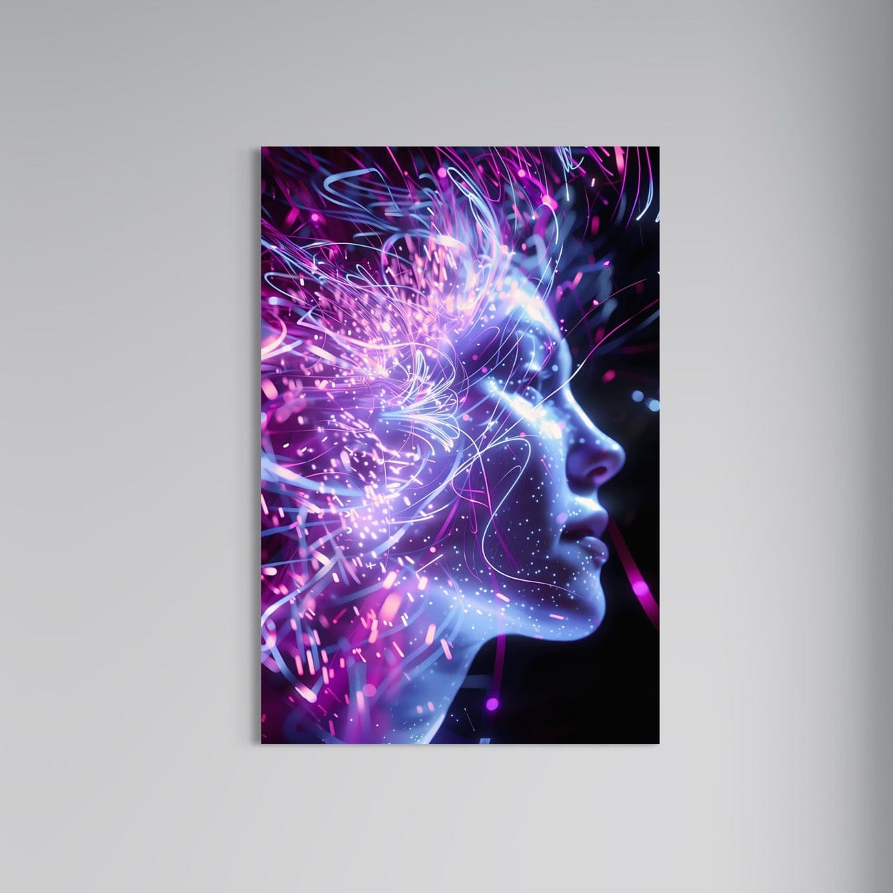 Jowart Print Material 70x100 cm / 28x40″ / Edition ALUMINIUM Halo neon