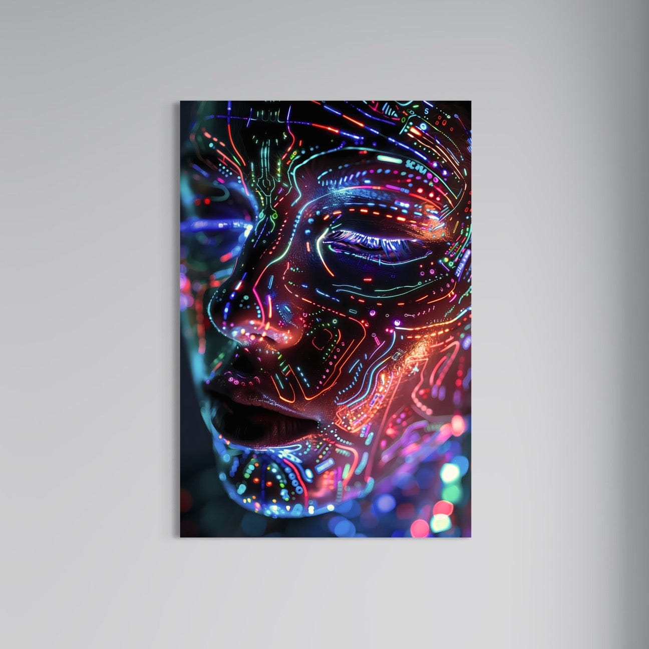 Jowart Print Material 70x100 cm / 28x40″ / Edition ALUMINIUM Harmonie Numérique