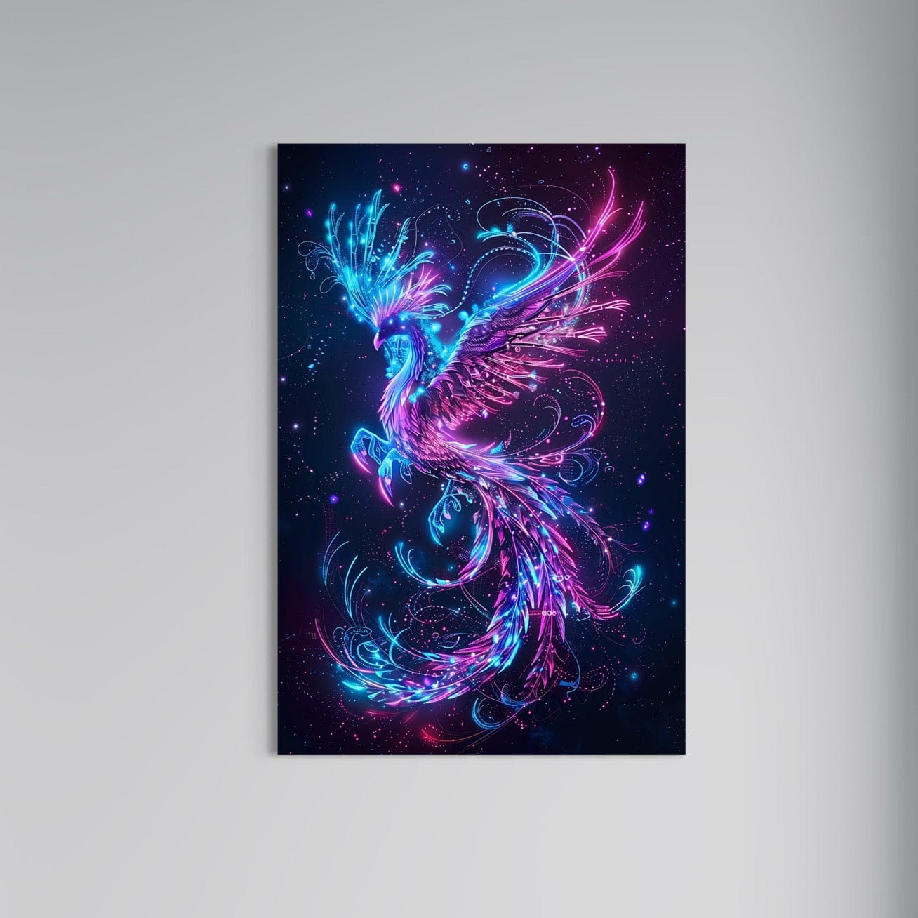 Jowart Print Material 70x100 cm / 28x40″ / Edition ALUMINIUM L’Oiseau d’Éternité