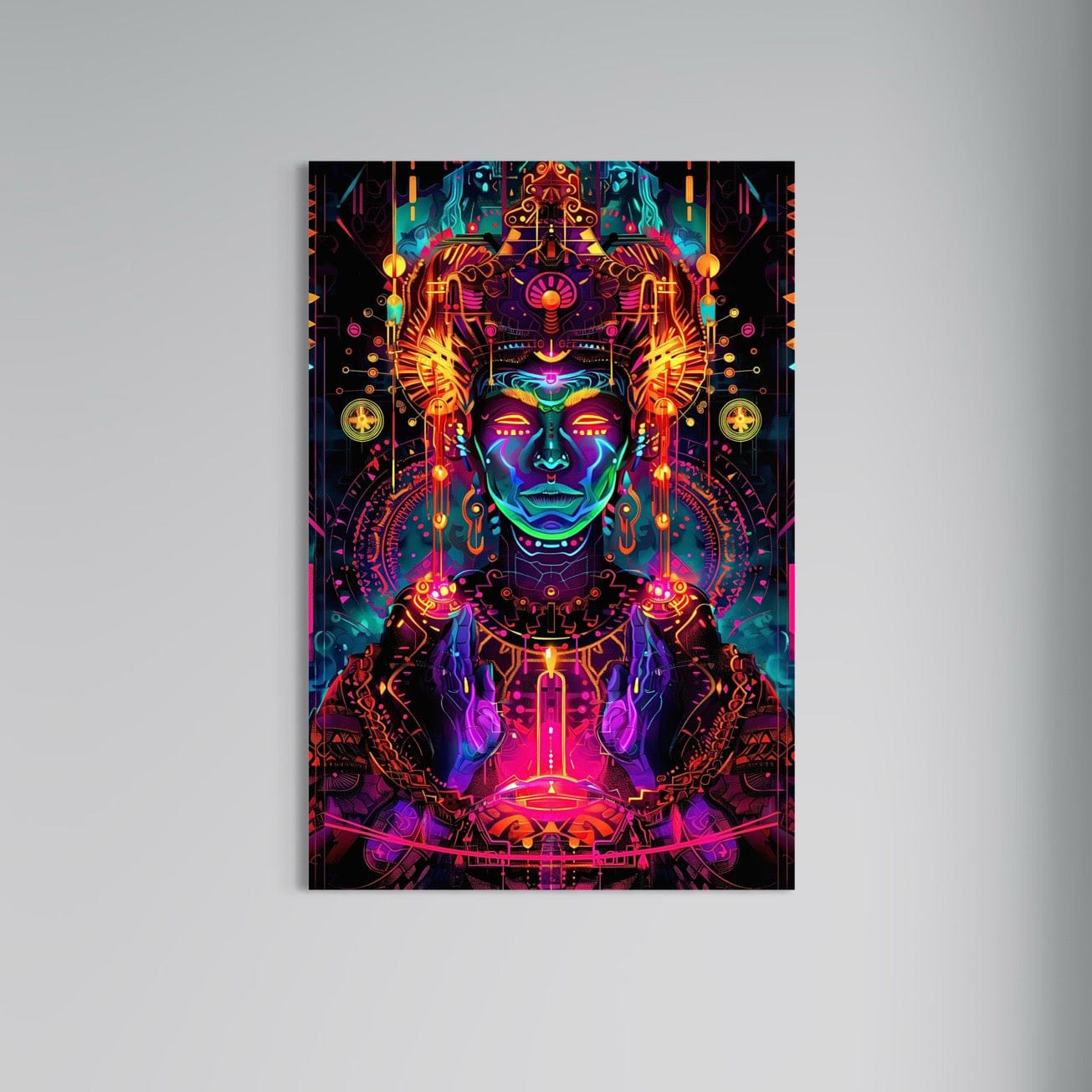 Jowart Print Material 70x100 cm / 28x40″ / Edition ALUMINIUM L’Oracle des Lumières