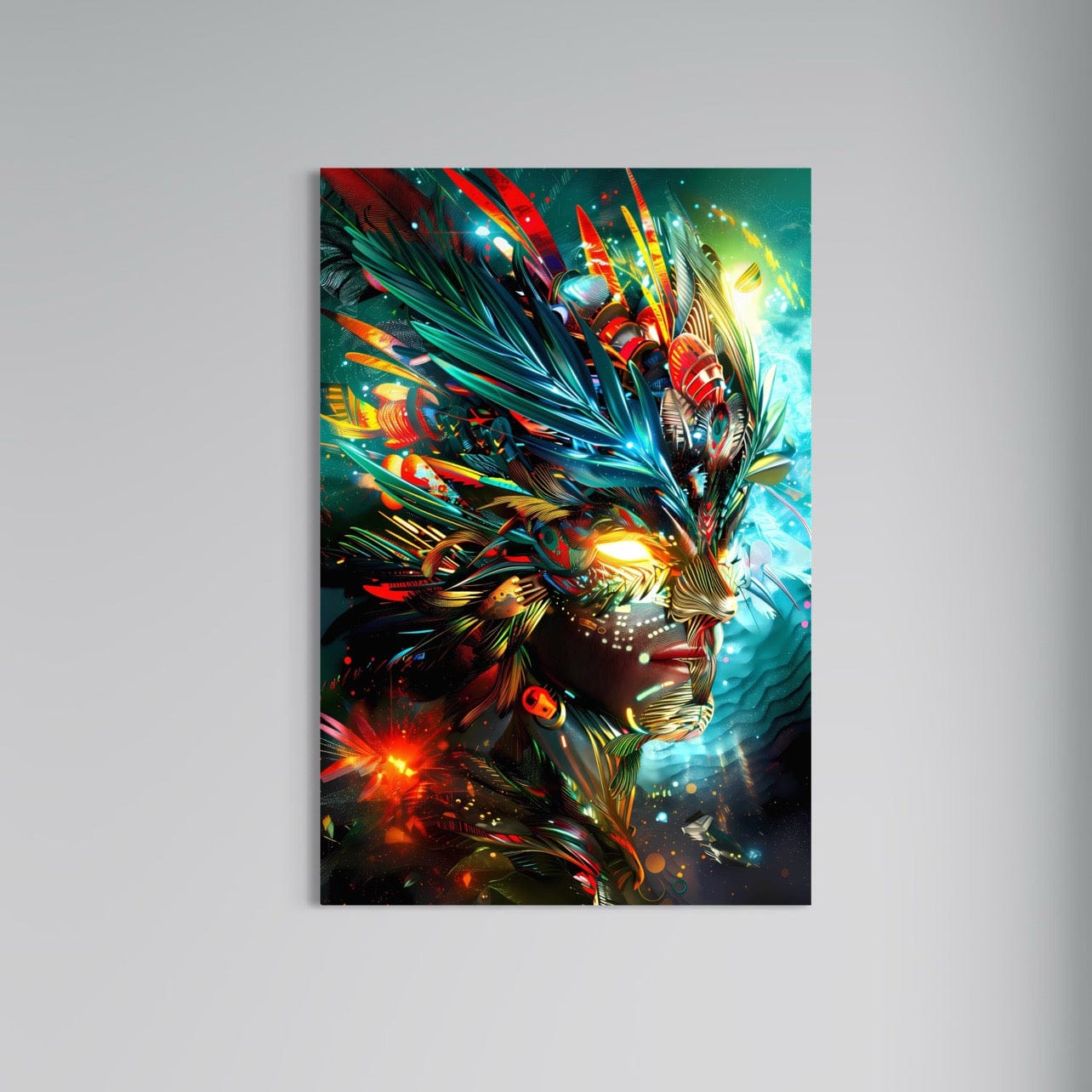 Jowart Print Material 70x100 cm / 28x40″ / Edition ALUMINIUM Le Gardien de la Cité