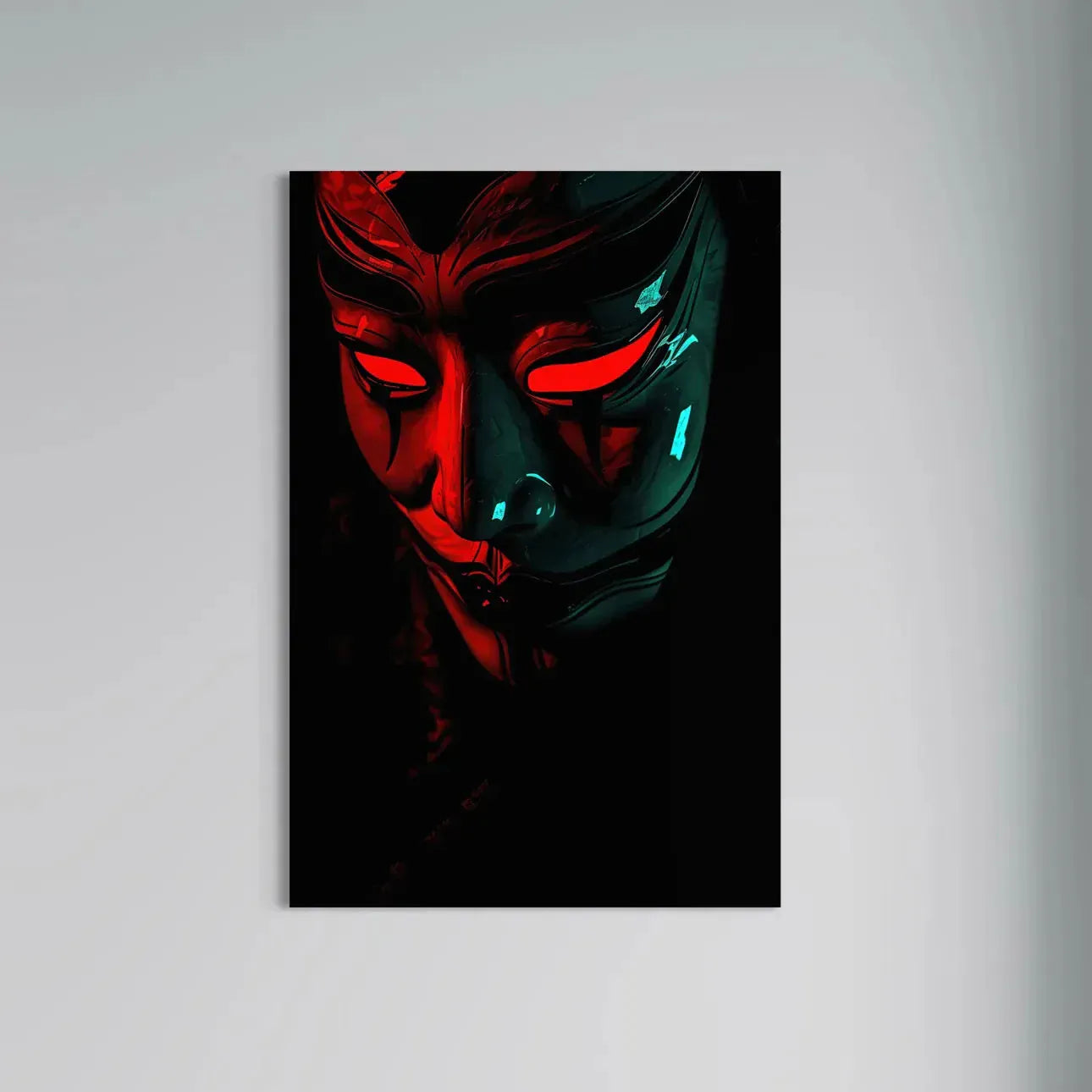 Jowart Print Material 70x100 cm / 28x40″ / Edition ALUMINIUM Masque de l'Ombre