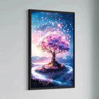 Jowart Print Material Brise Florale