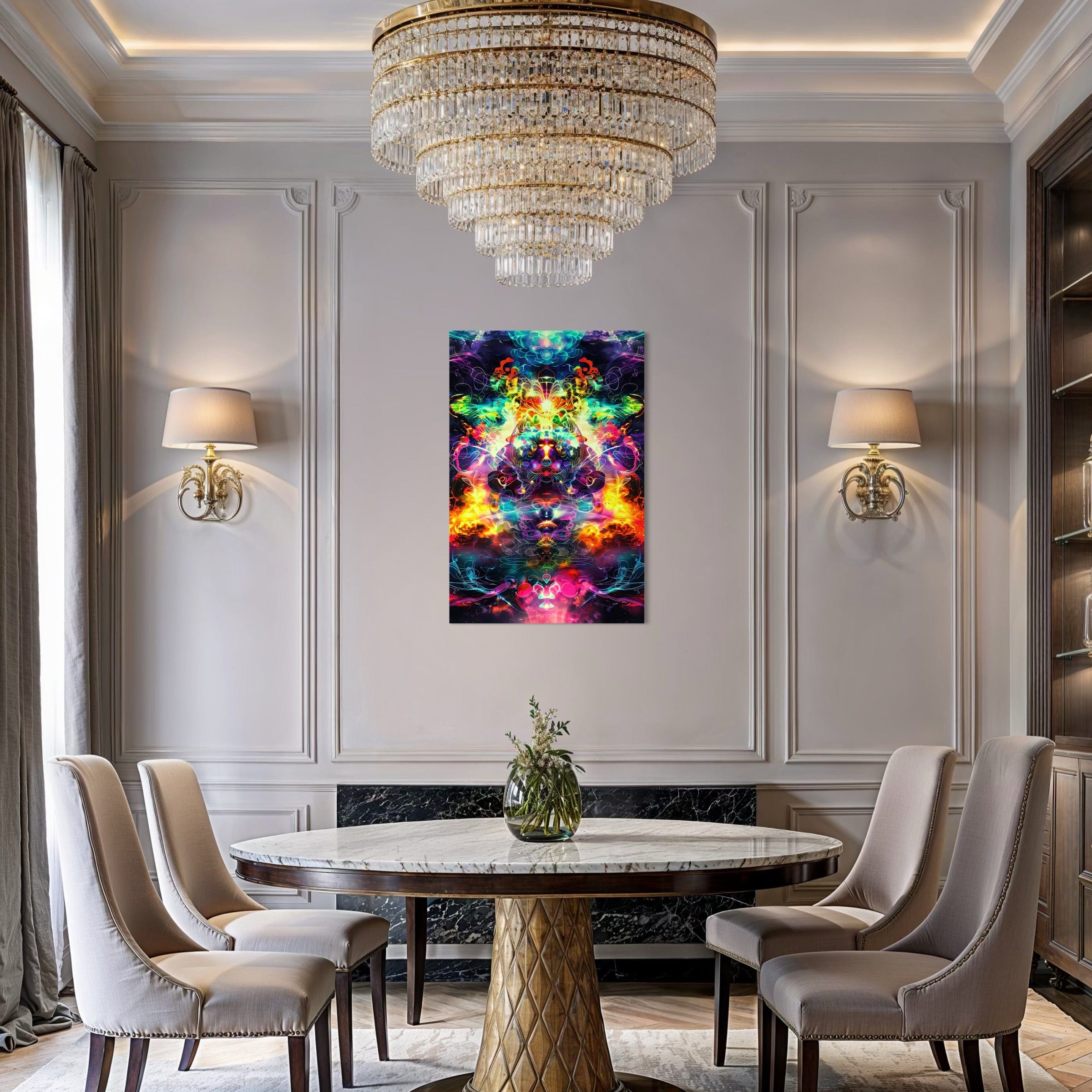 Jowart Print Material Cosmos Psychédélique