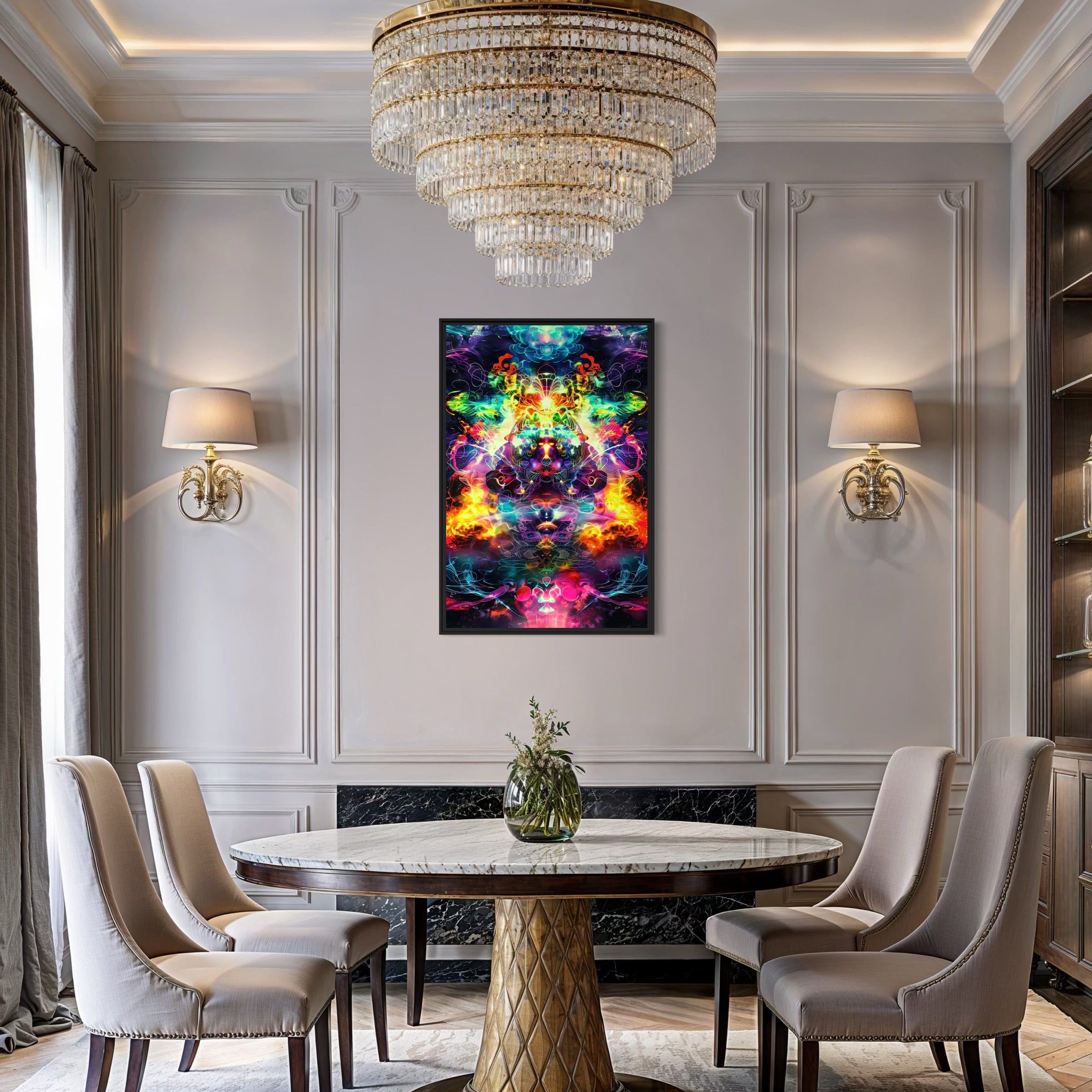 Jowart Print Material Cosmos Psychédélique