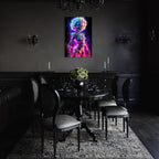 Jowart Print Material Éclat Squelettique