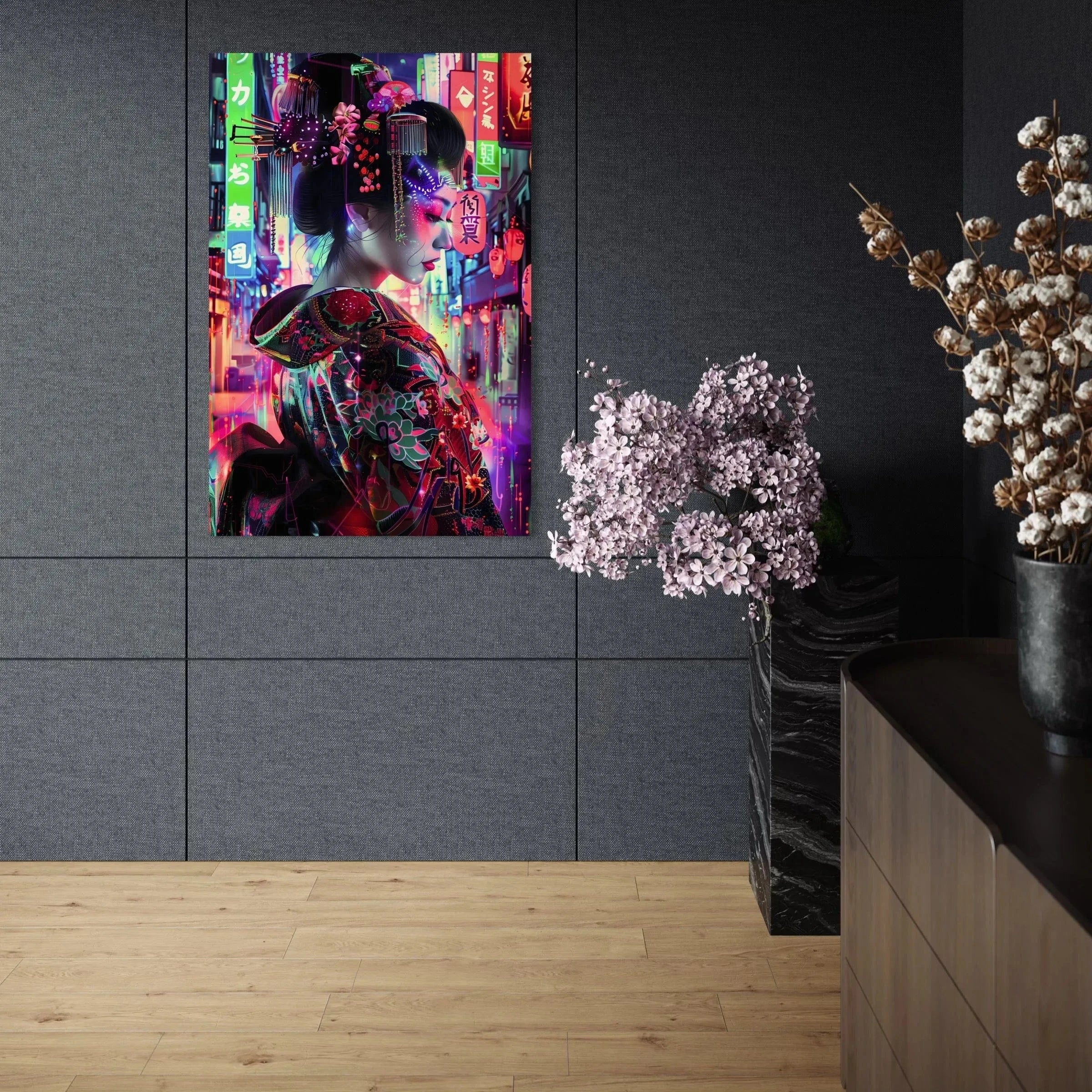 Jowart Print Material Fleur de Geisha