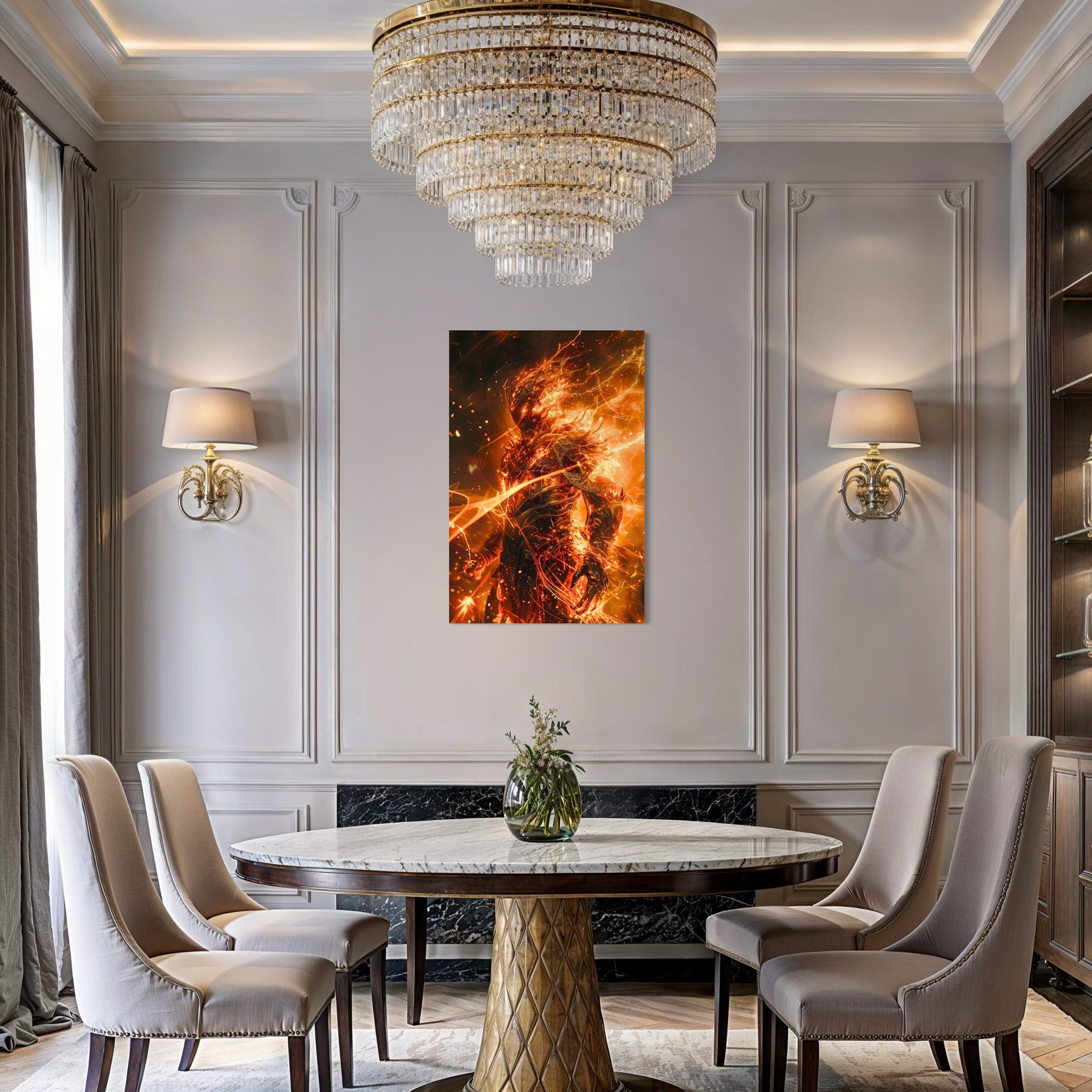 Jowart Print Material L’Incandescente Fureur