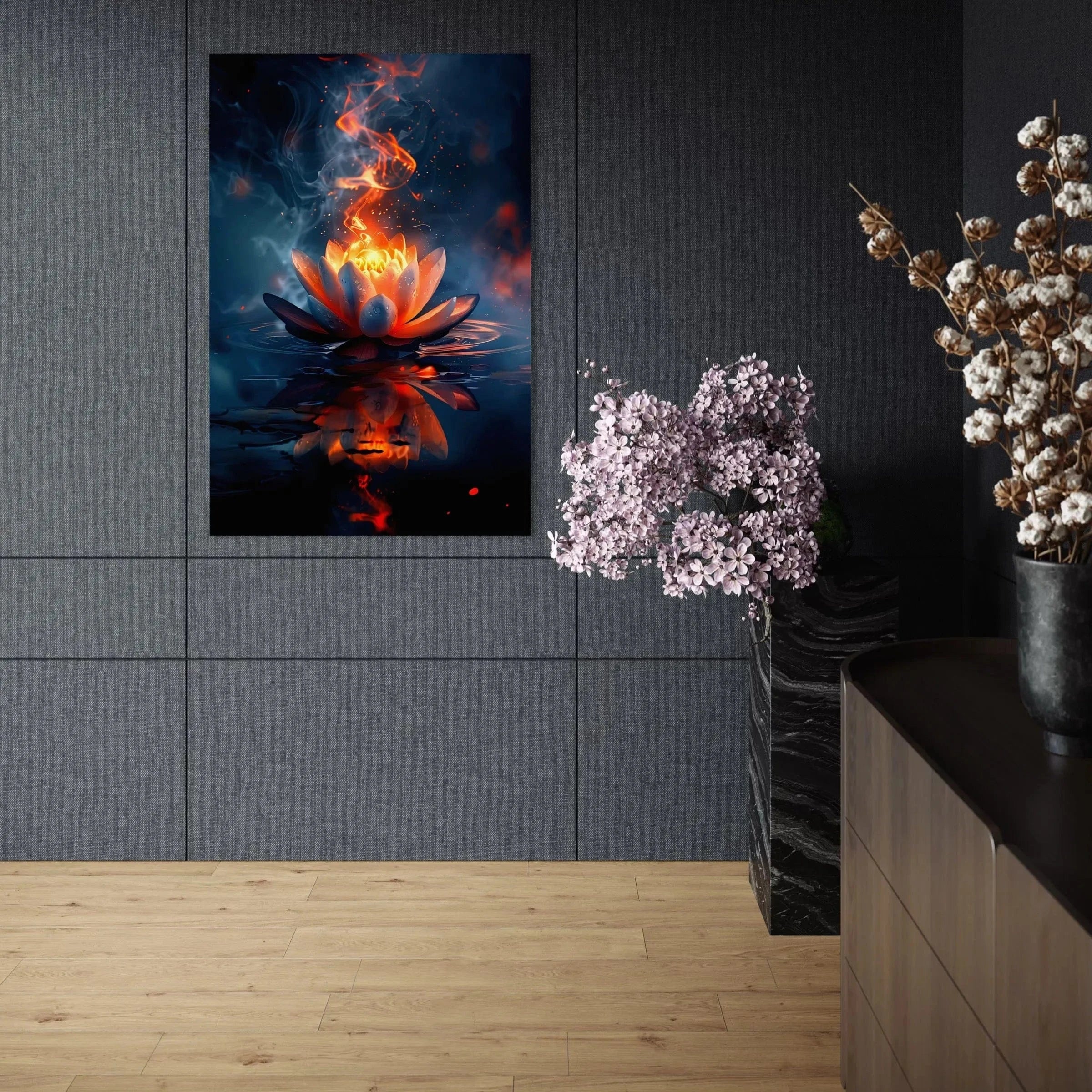 Jowart Print Material Lotus Incandescent