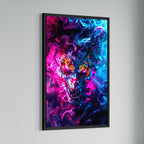 Jowart Print Material Masque Psychédélique