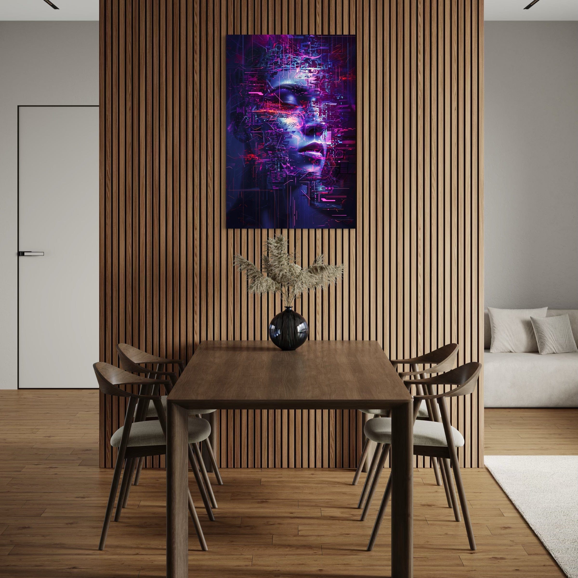 Jowart Print Material Reflet Synthétique