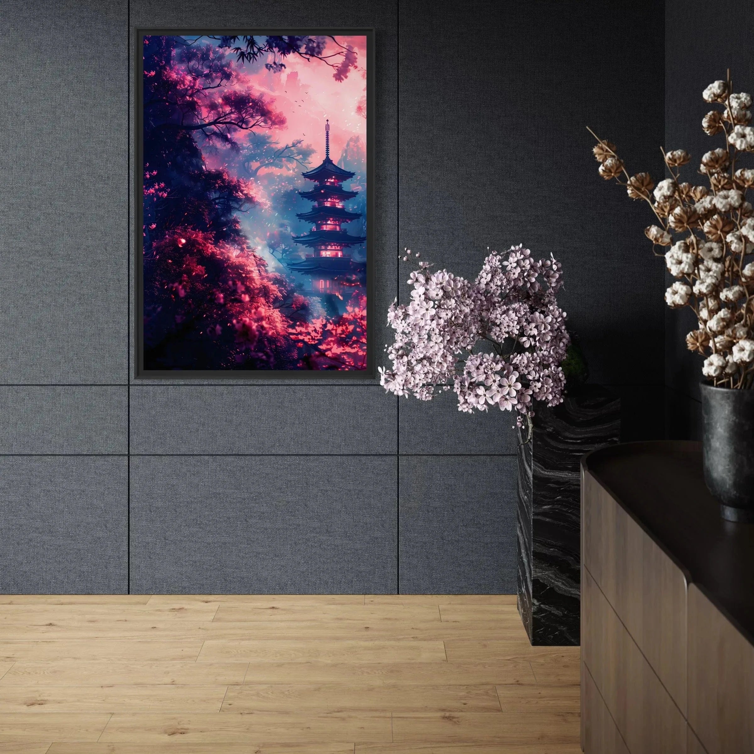 Jowart Print Material Sakura Éthérée