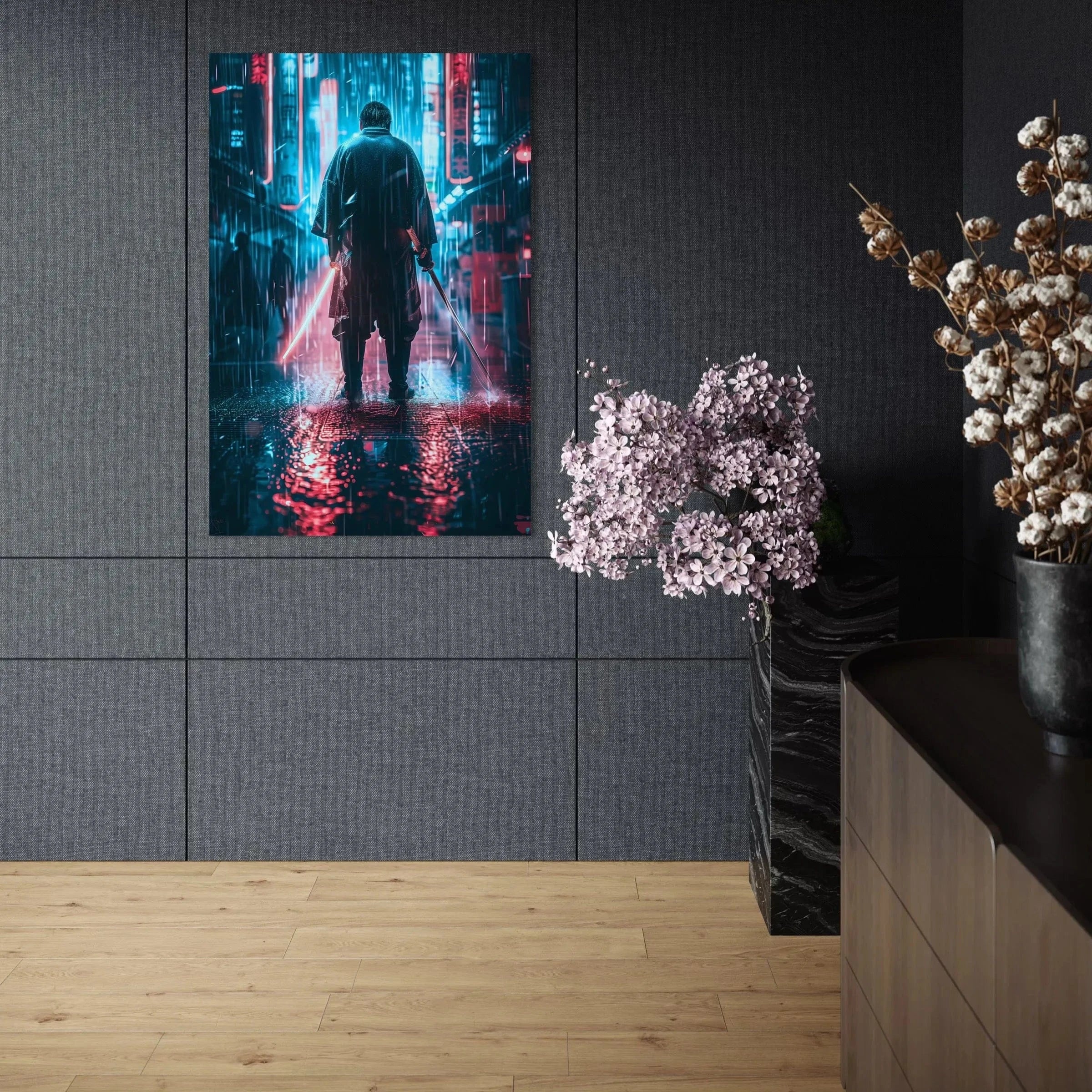 Jowart Print Material Samouraï Nocturne