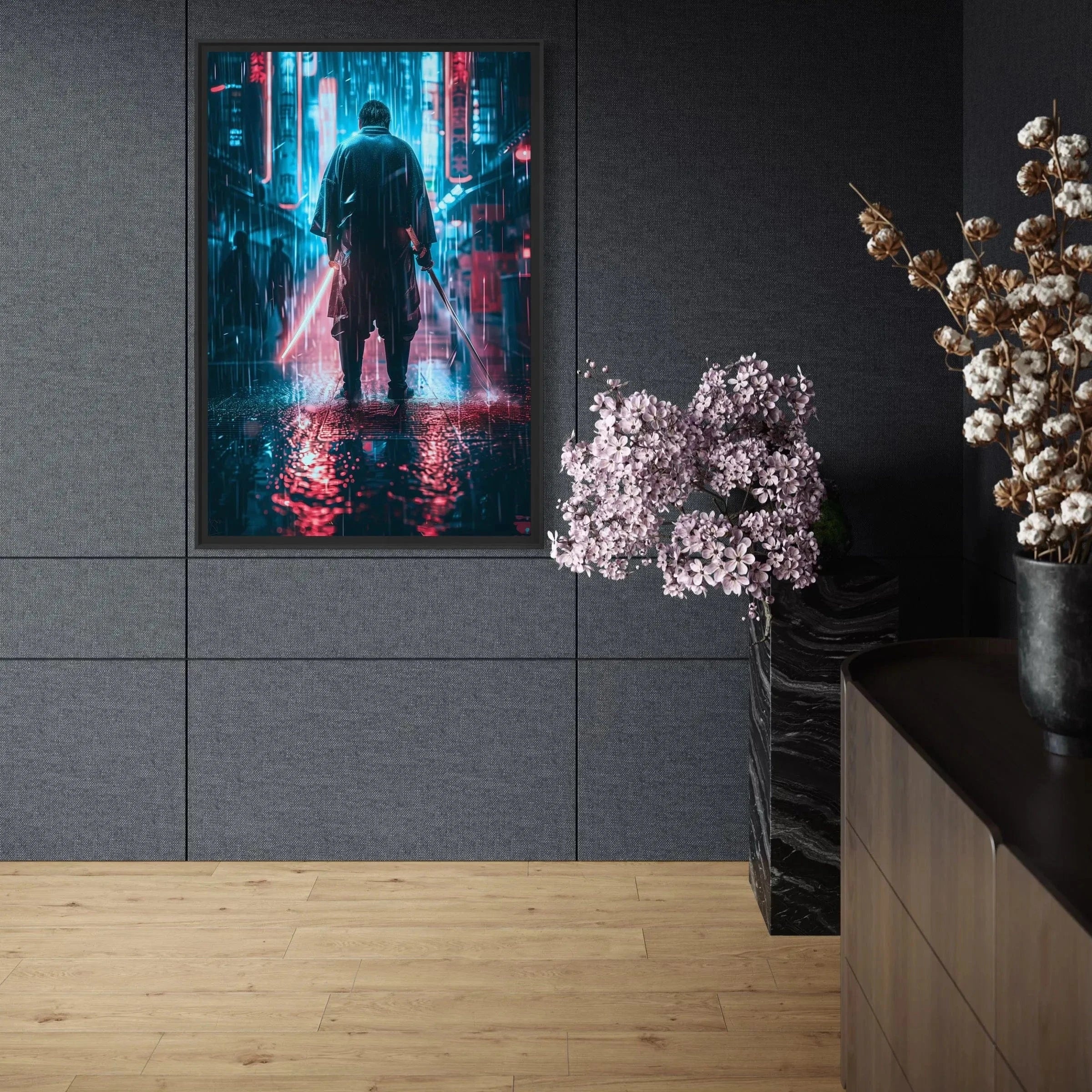 Jowart Print Material Samouraï Nocturne