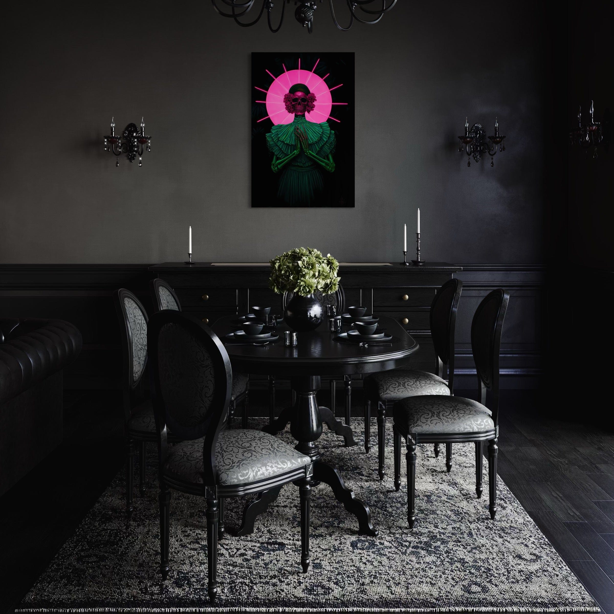 Jowart Print Material Sérénité Macabre