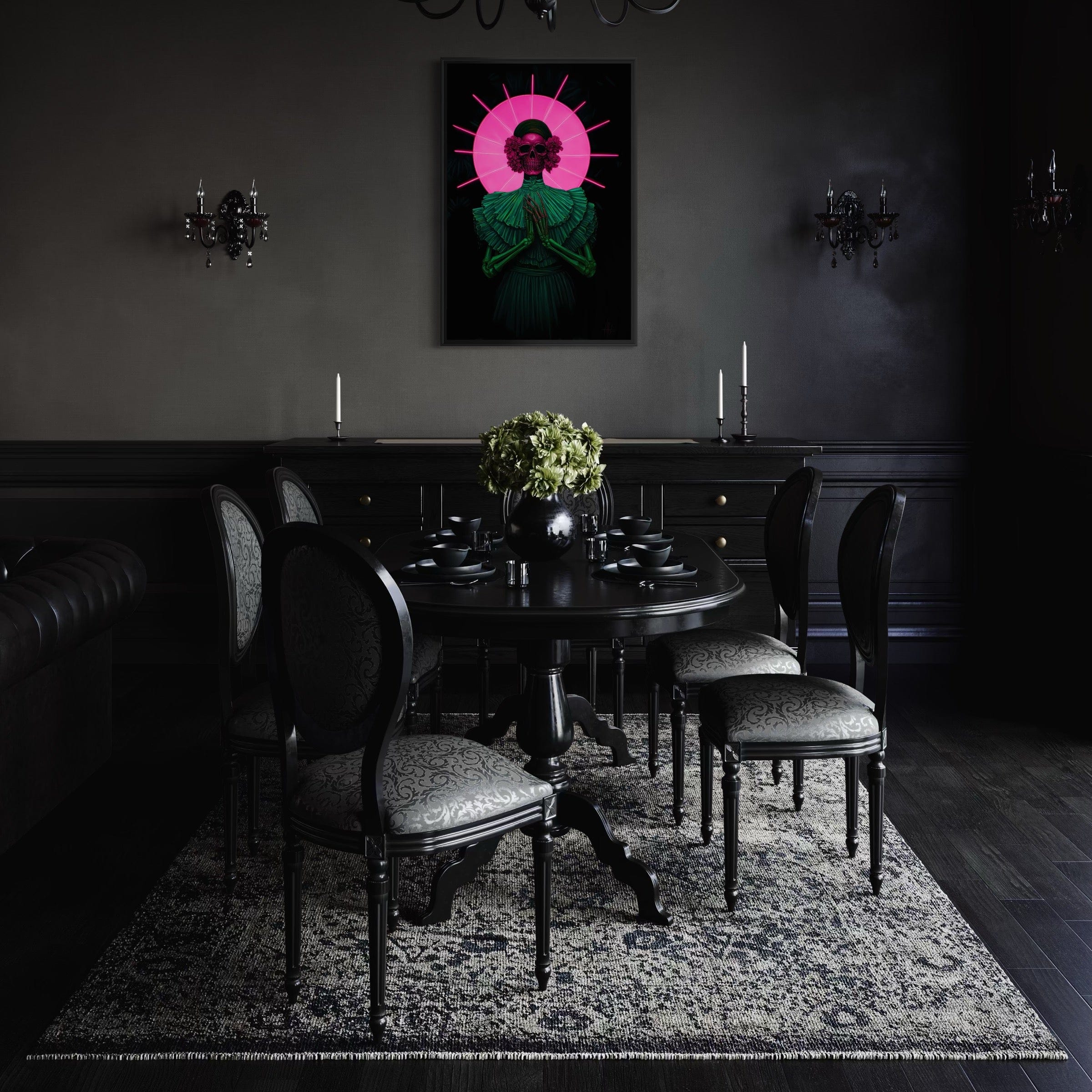 Jowart Print Material Sérénité Macabre