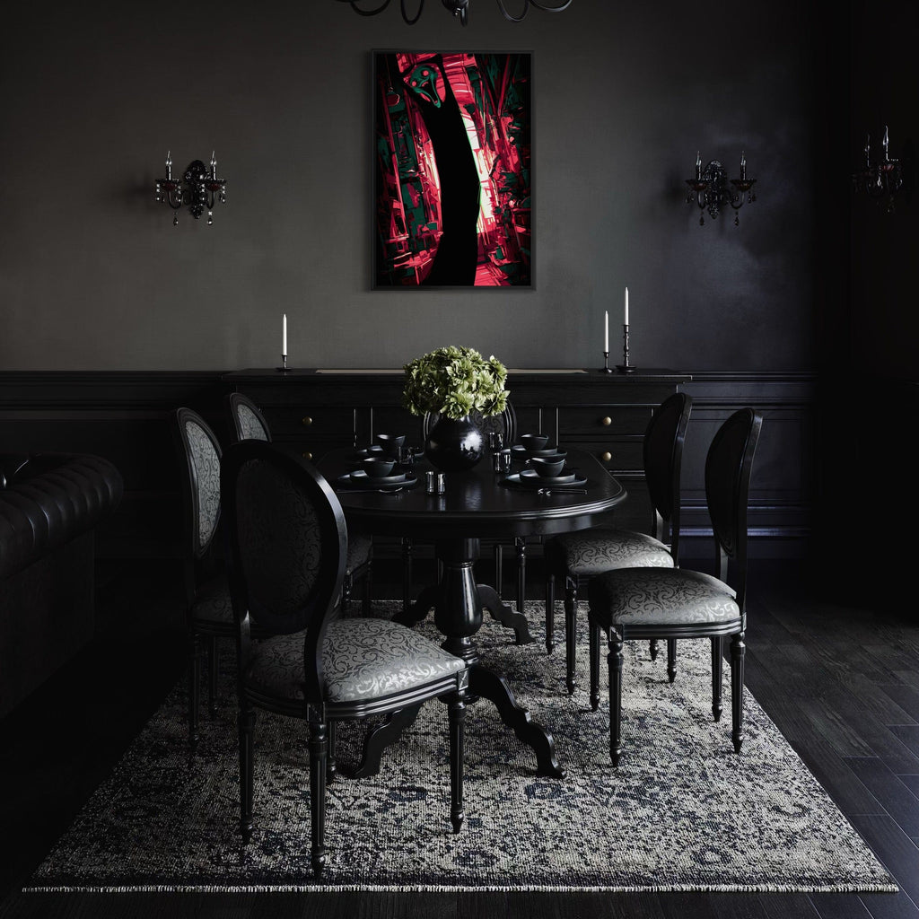 Jowart Print Material Silhouette Hurlante