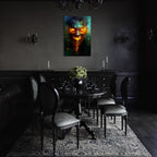 Jowart Print Material Sourire Déchaîné