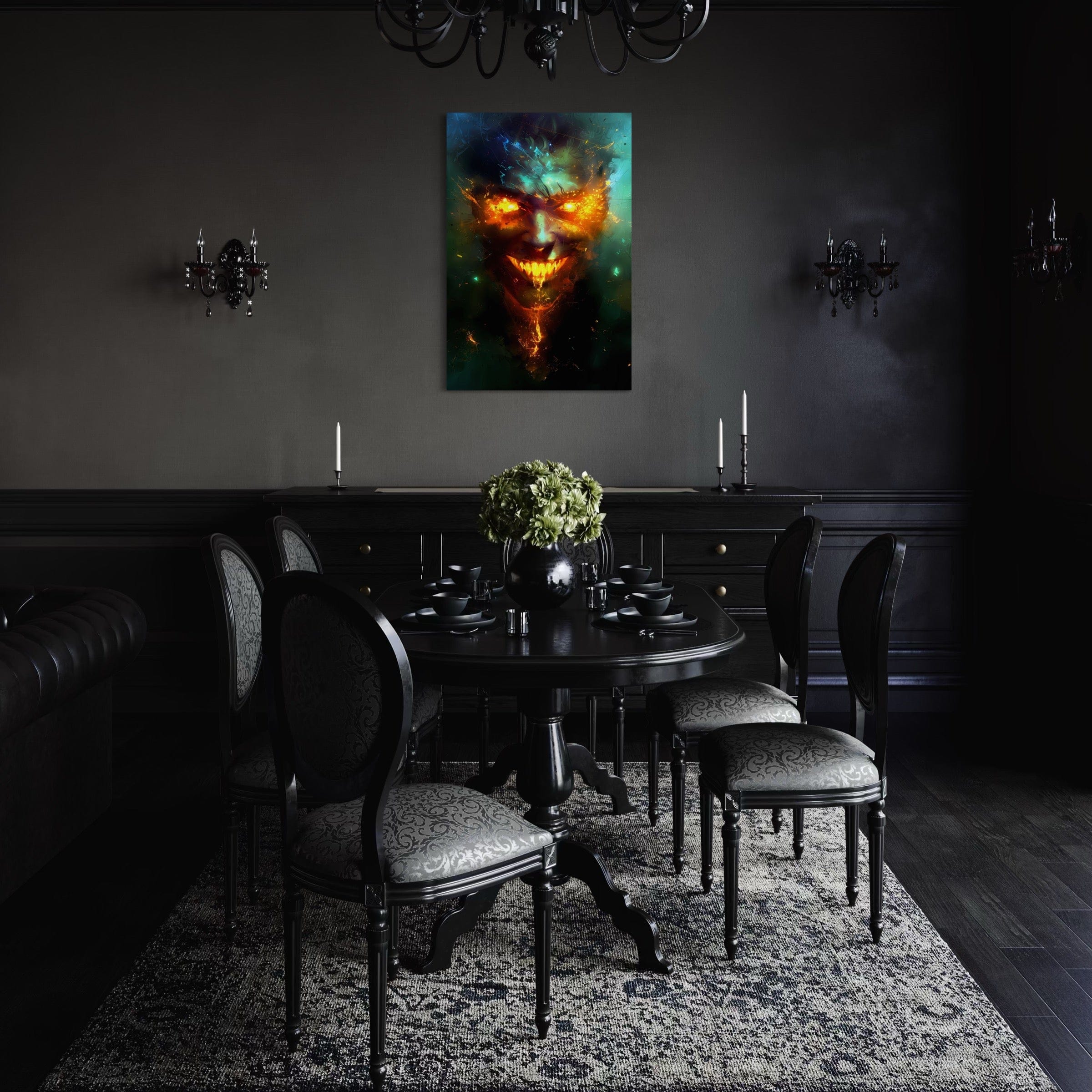 Jowart Print Material Sourire Déchaîné