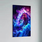 Jowart Print Material Vagues Psychédéliques